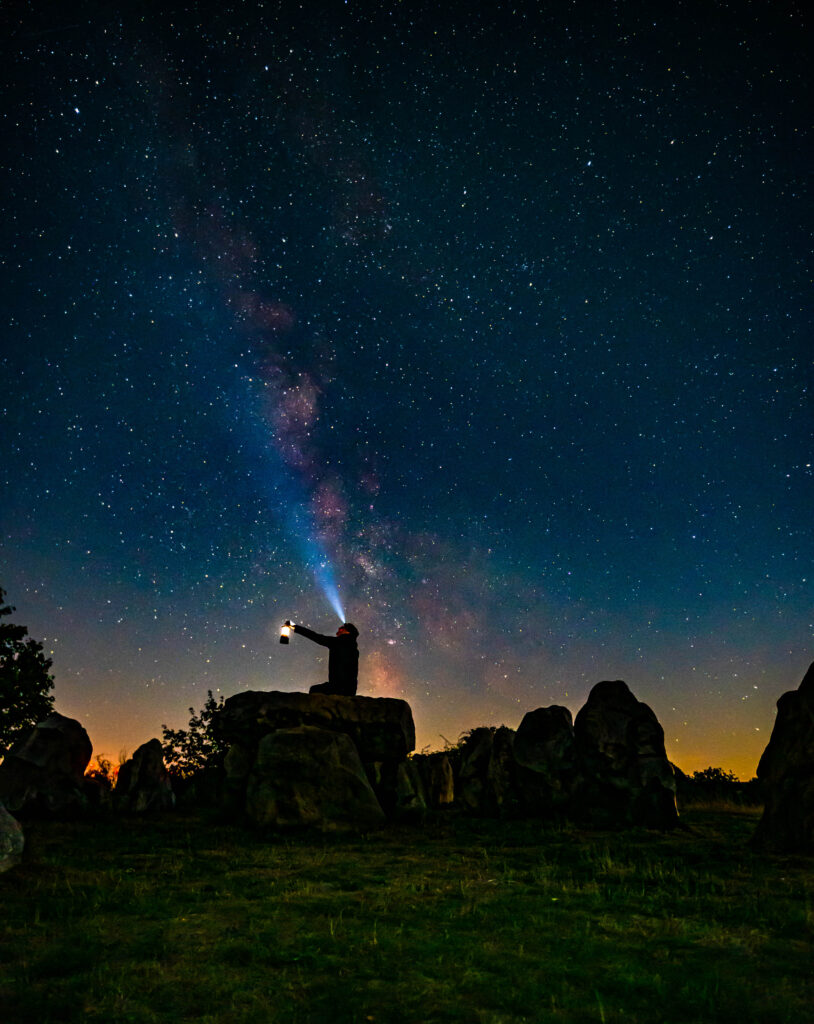 Lübbensteine Milky Way