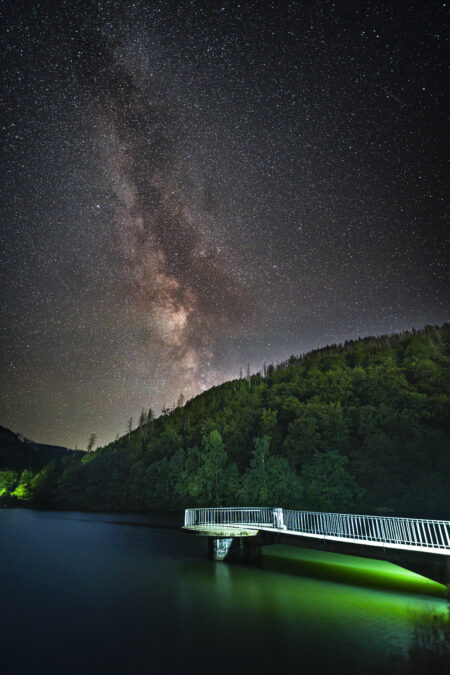 Herzberger Teich Milchstrasse